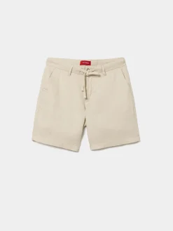 Bermudas 100% linho com bolsos|LION OF PORCHES Cheap