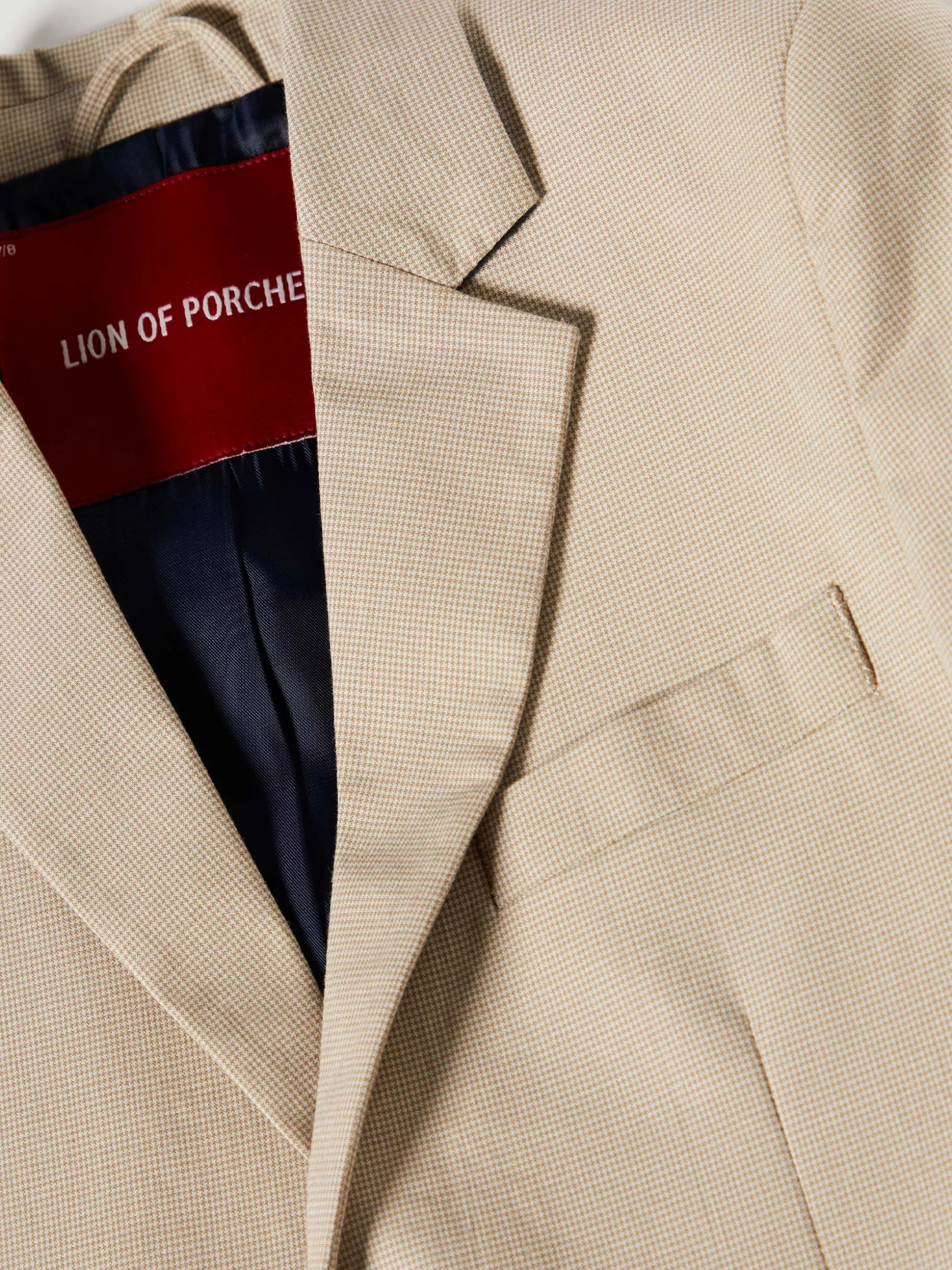Blazer clássico pied de poule|LION OF PORCHES Hot