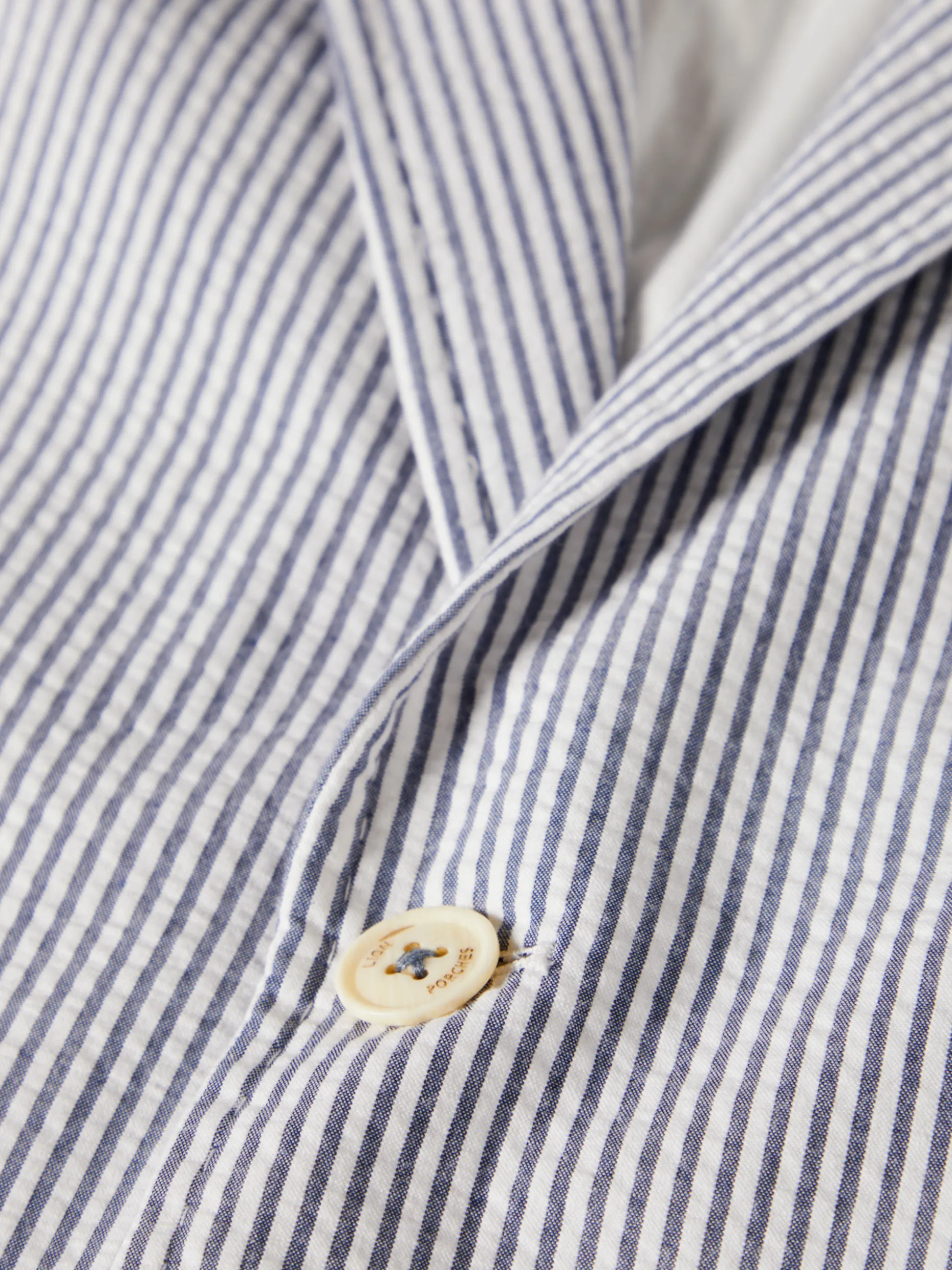 Blazer de riscas slim fit|LION OF PORCHES Discount