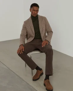 Blazer pied de poule slim fit|LION OF PORCHES Cheap