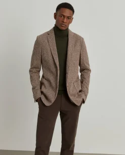 Blazer pied de poule slim fit|LION OF PORCHES Cheap