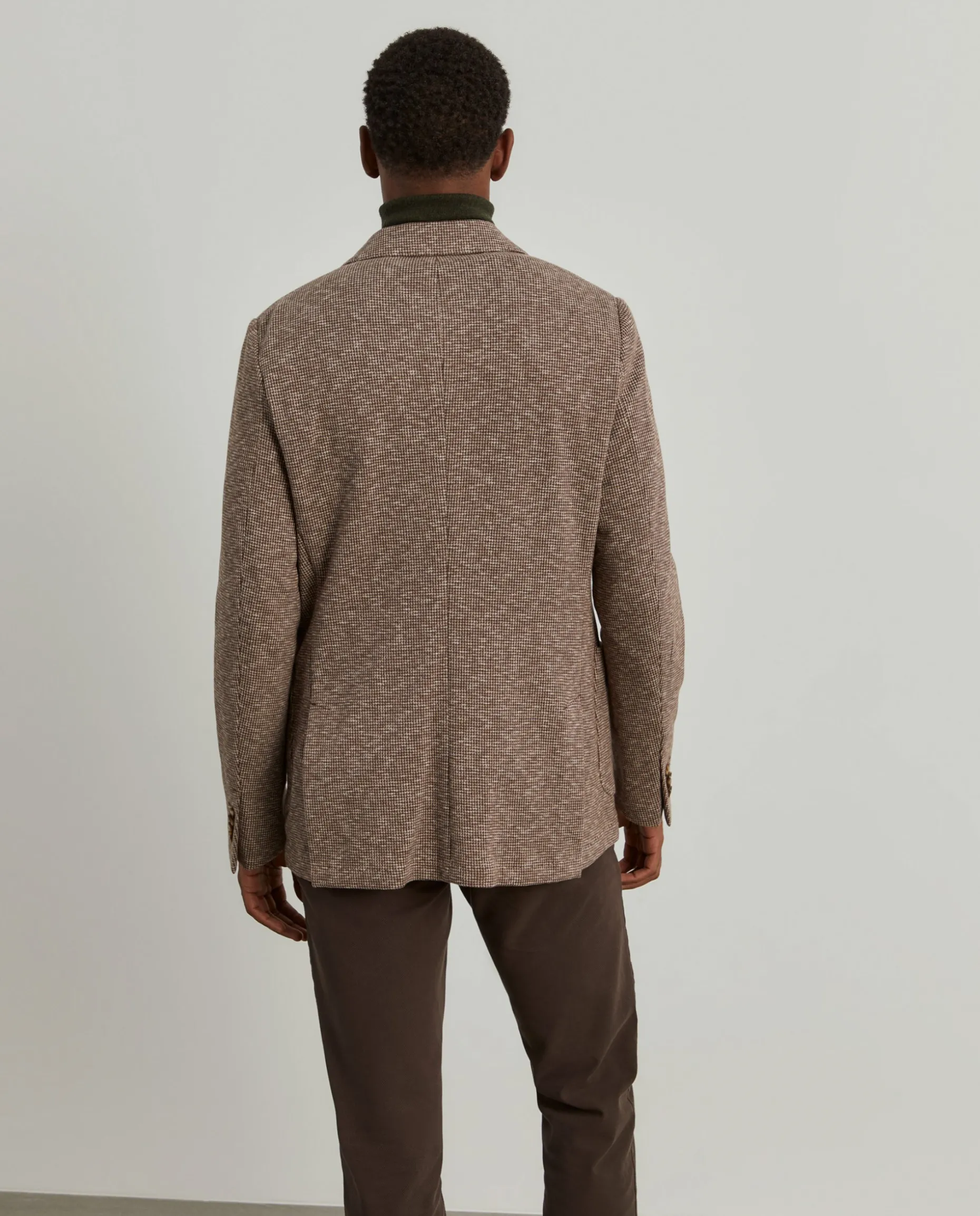 Blazer pied de poule slim fit|LION OF PORCHES Cheap
