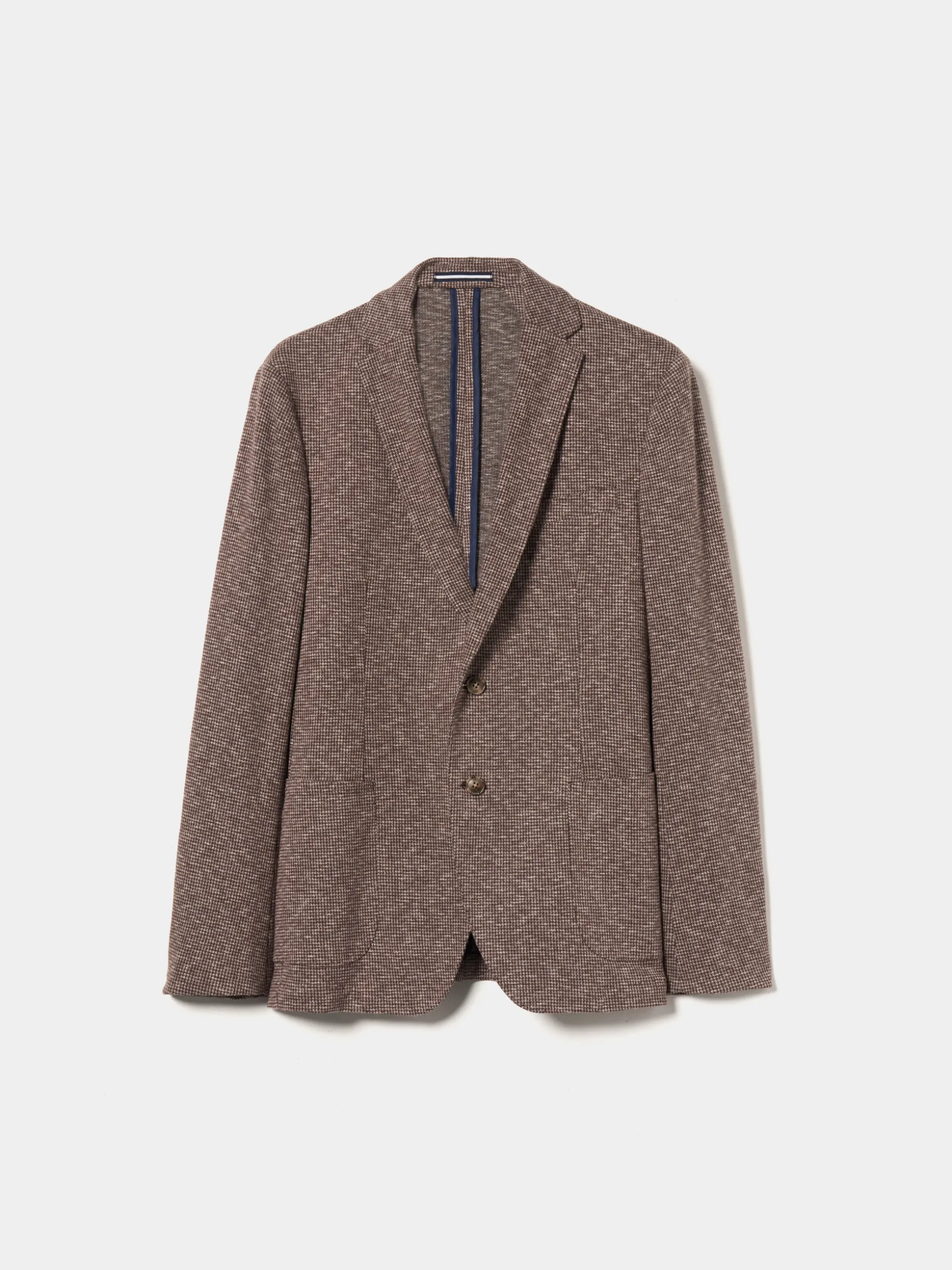 Blazer pied de poule slim fit|LION OF PORCHES Cheap