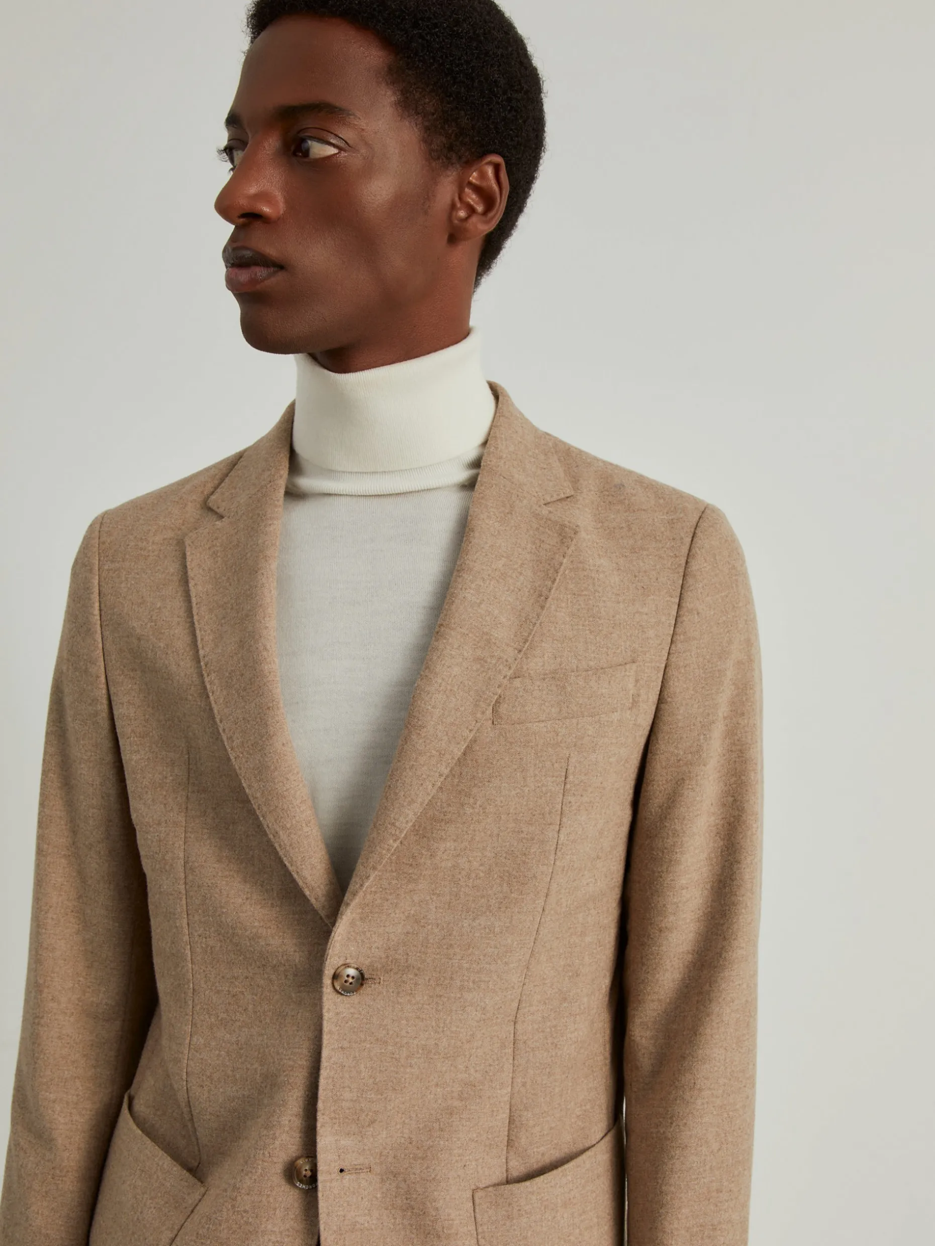 Blazer slim fit com lã|LION OF PORCHES New