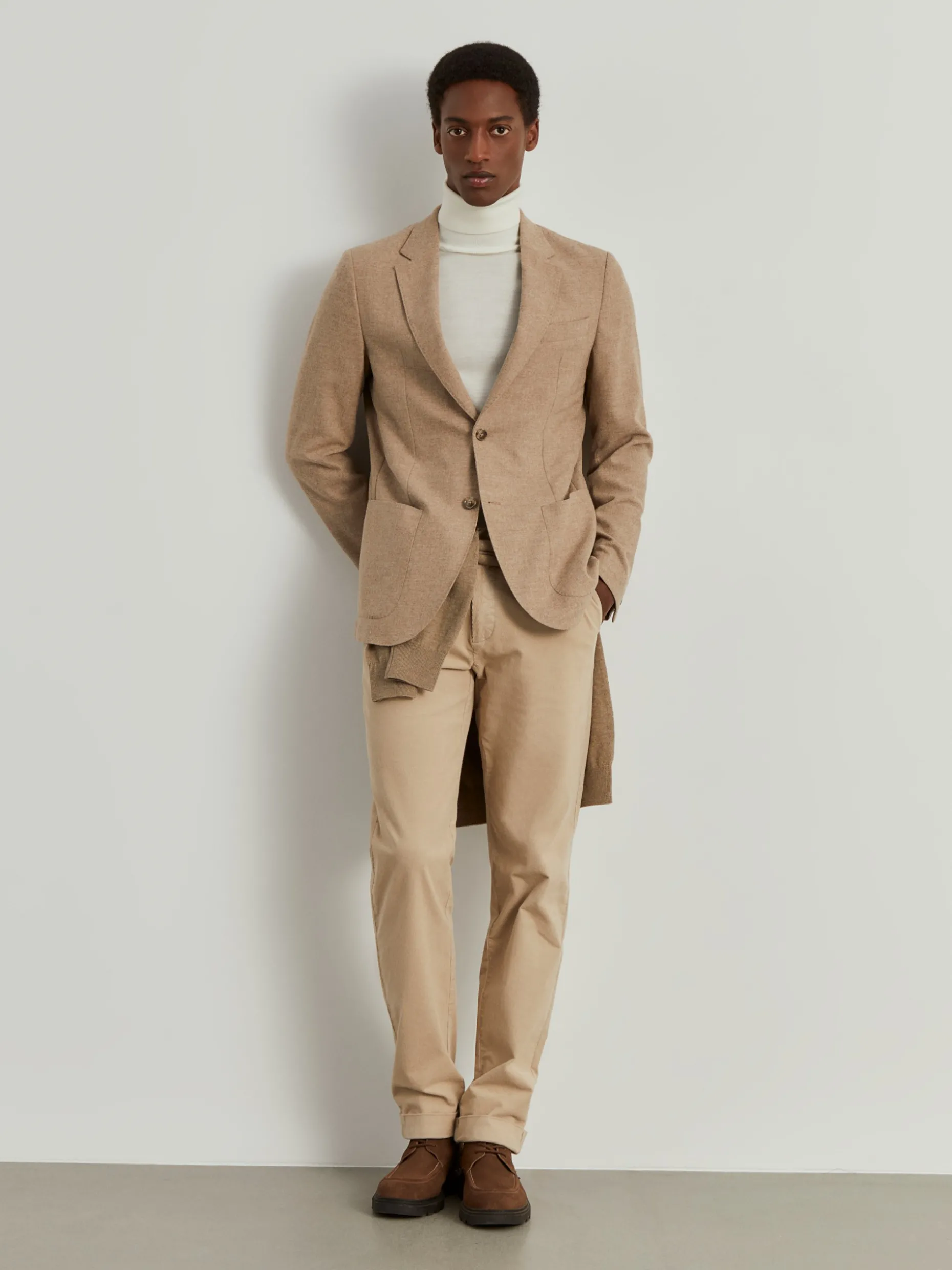 Blazer slim fit com lã|LION OF PORCHES New
