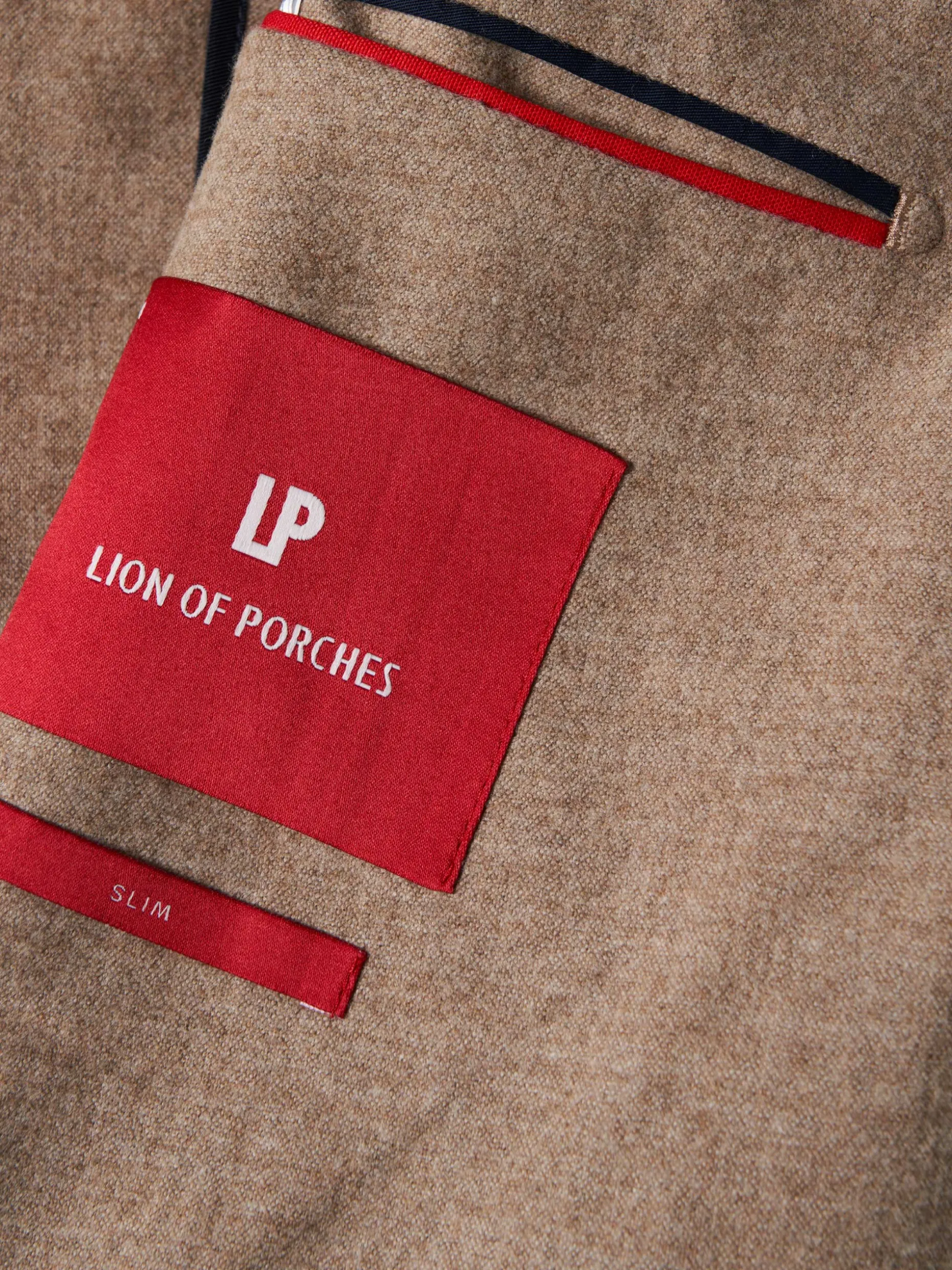 Blazer slim fit com lã|LION OF PORCHES New
