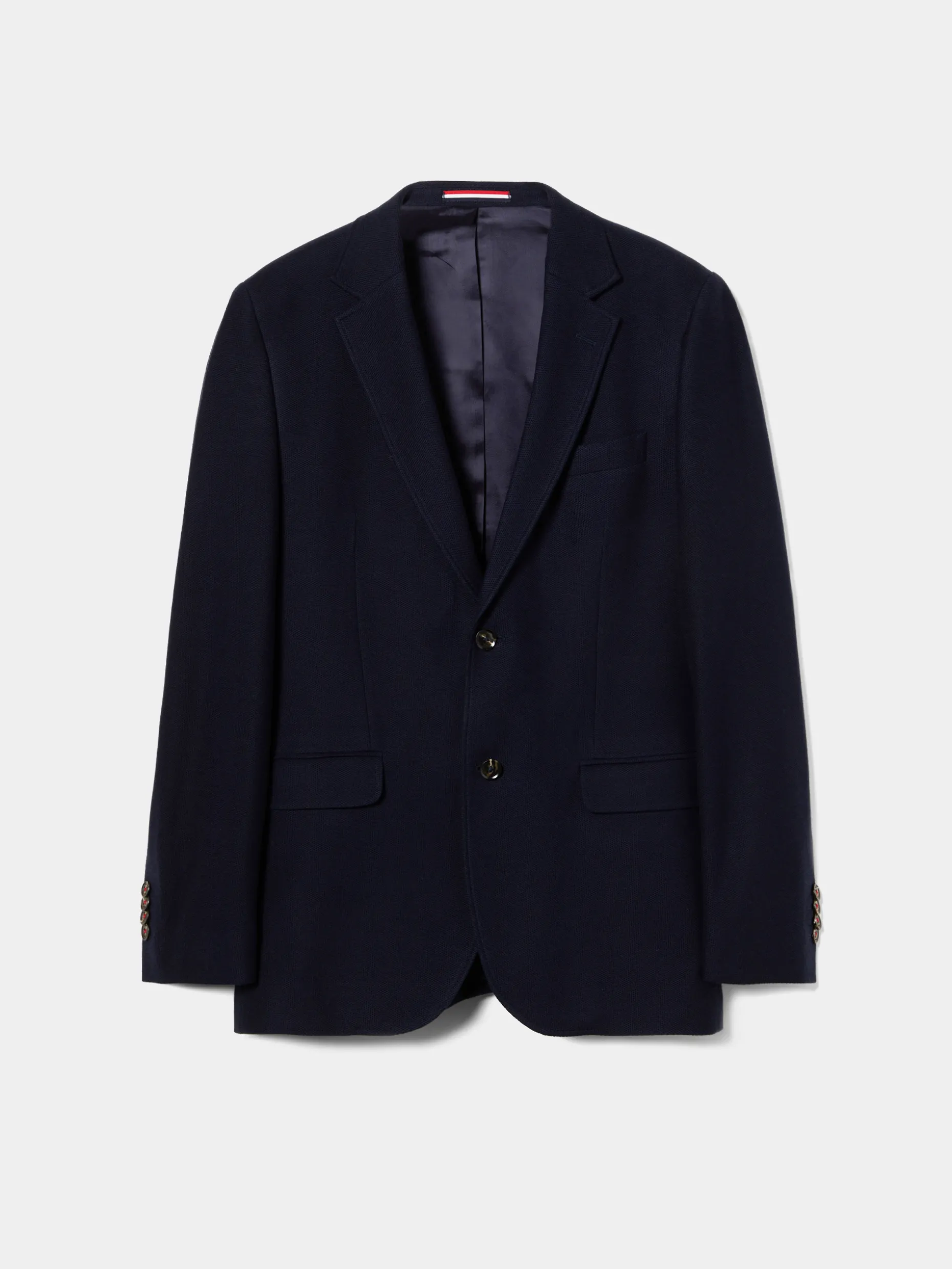 Blazer slim fit em algodão e lã|LION OF PORCHES Online