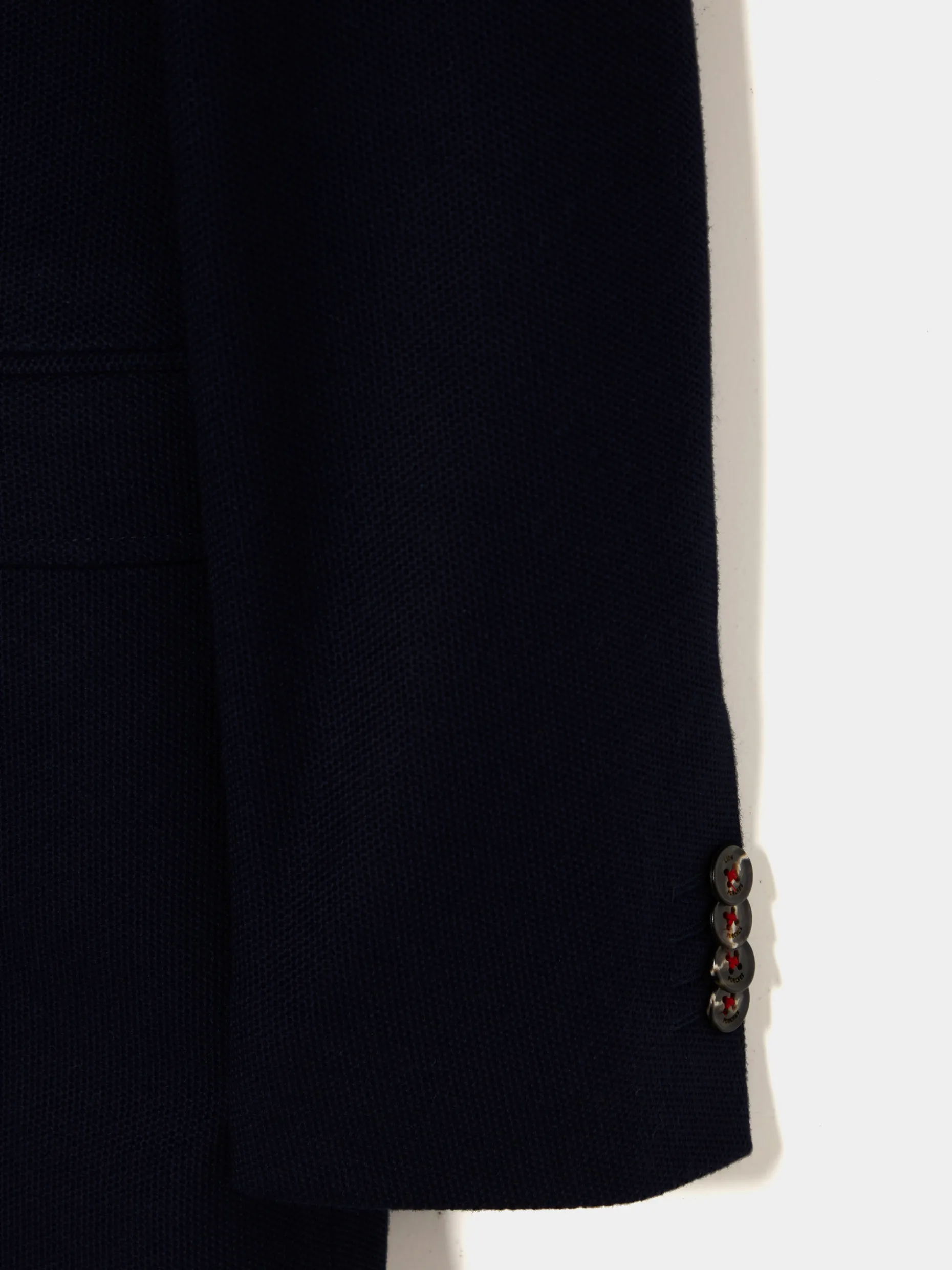 Blazer slim fit em algodão e lã|LION OF PORCHES Online