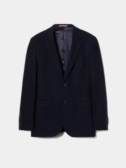 Blazer slim fit em algodão e lã|LION OF PORCHES Store