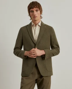 Blazer slim fit mistura de lã|LION OF PORCHES Hot