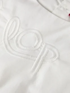Blusa com folho e bordado LOP|LION OF PORCHES Clearance