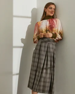 Blusa fluida gola alta|LION OF PORCHES Flash Sale