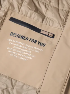 Blusão acolchoado com capuz|LION OF PORCHES Fashion