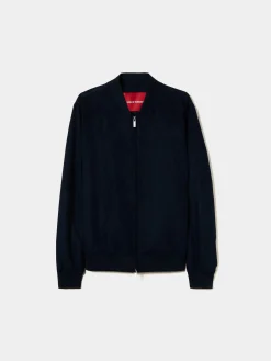 Blusão bomber efeito camurça|LION OF PORCHES Sale