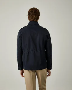 Blusão com bolsos e capuz embutido|LION OF PORCHES Best Sale