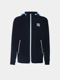 Blusão com capuz embutido em tecido técnico|LION OF PORCHES Discount