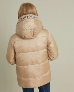 Blusão reversível acolchoado com capuz|LION OF PORCHES Outlet
