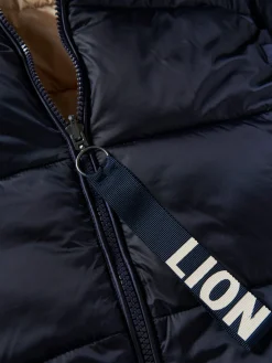 Blusão reversível acolchoado com capuz|LION OF PORCHES Outlet
