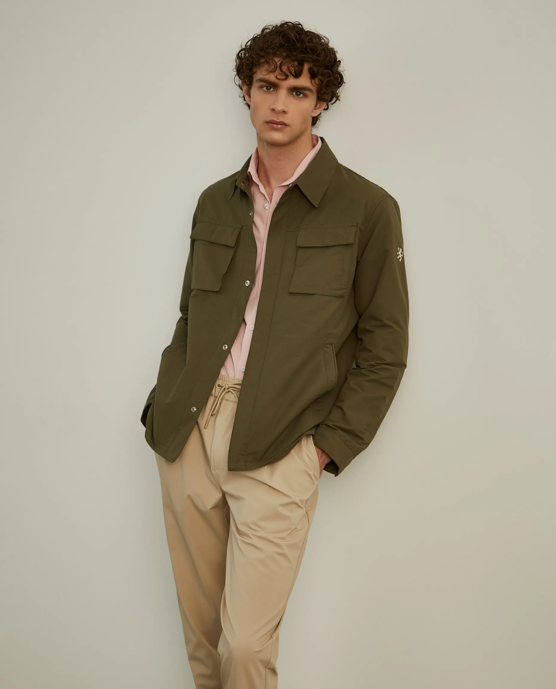 Blusão safari com bolsos na frente|LION OF PORCHES New