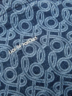 Bolsa denim com monograma|LION OF PORCHES Best