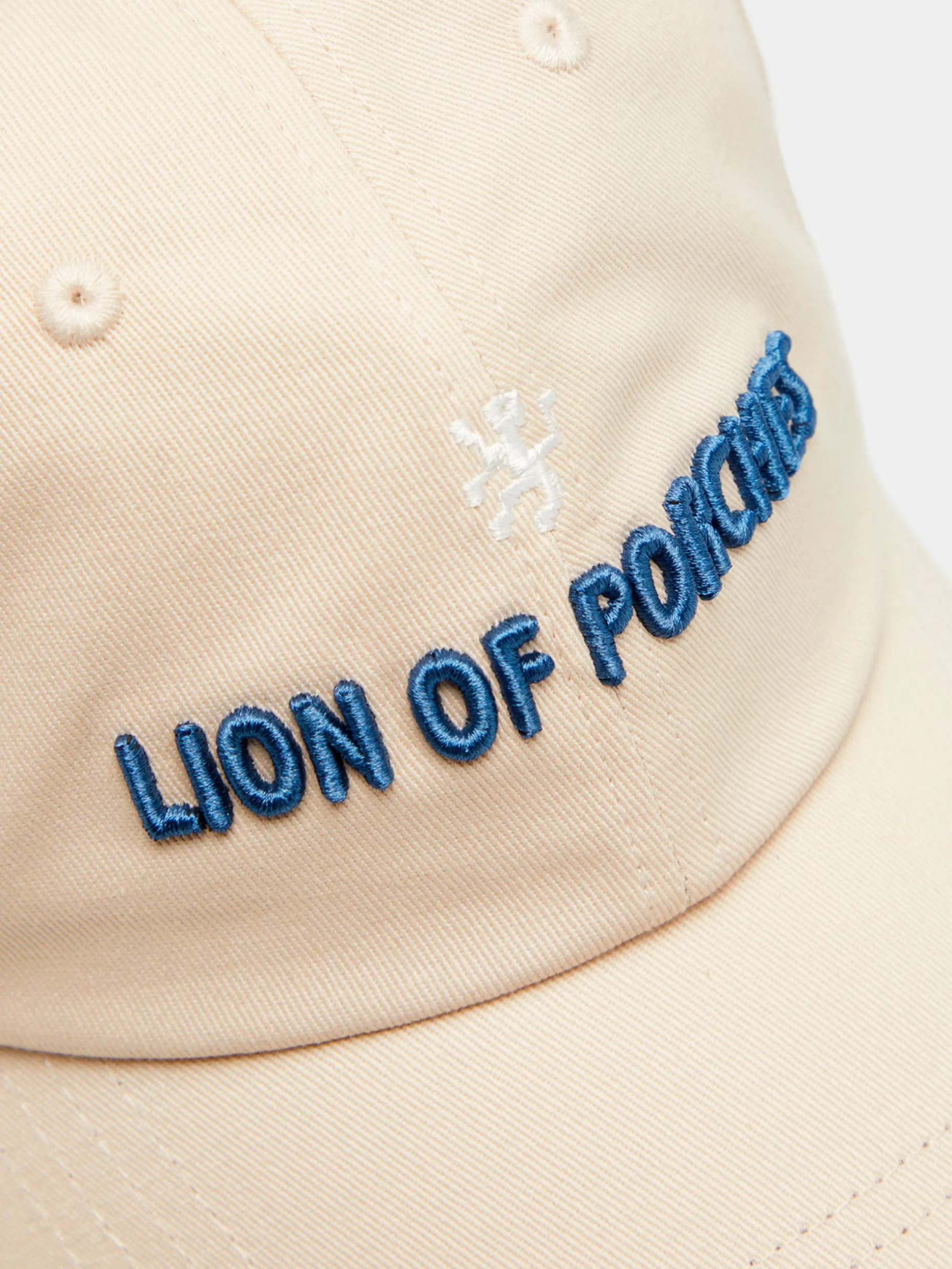Boné com logotipo em contraste|LION OF PORCHES Outlet