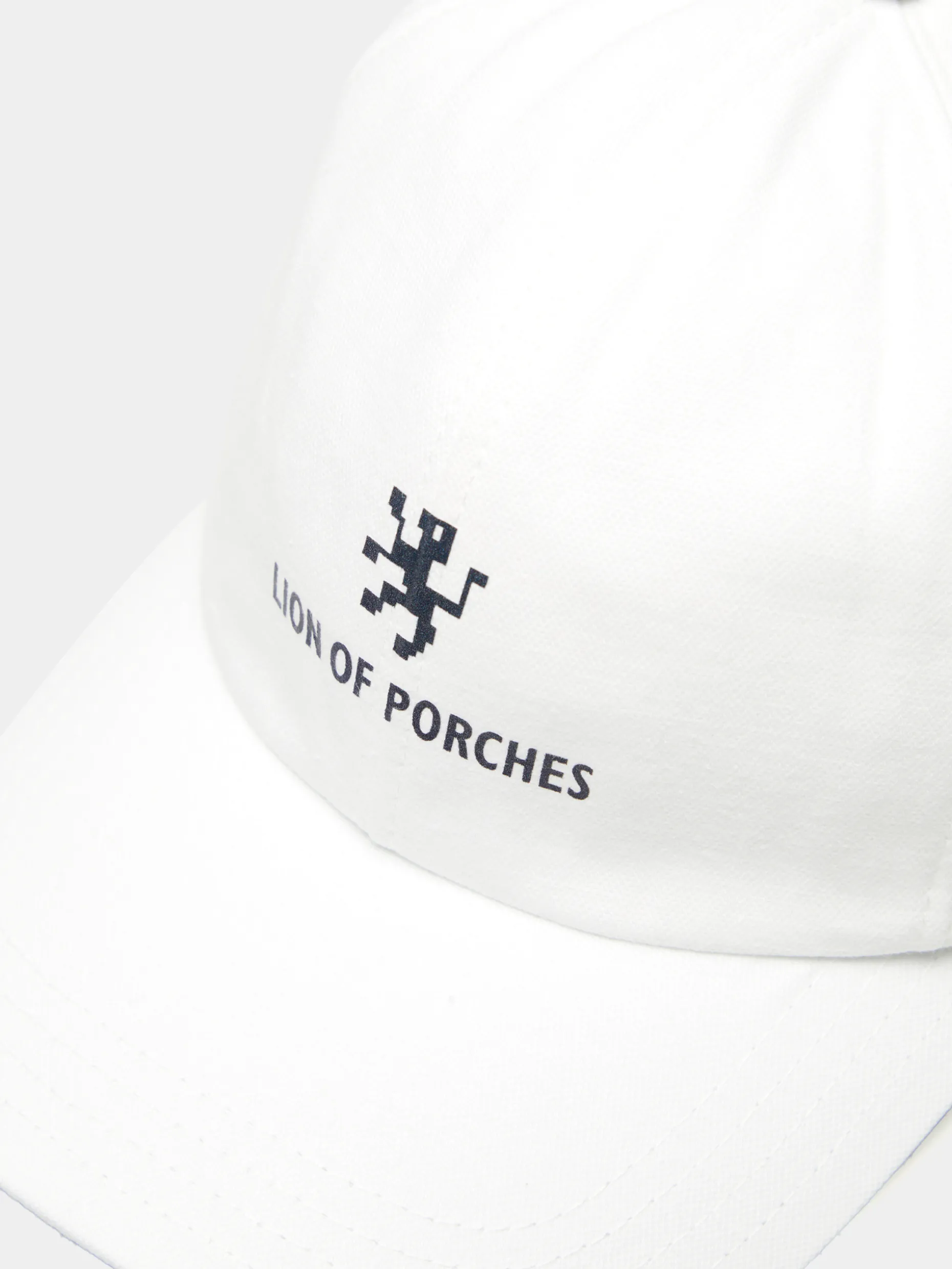 Boné de pala curva com branding na frente|LION OF PORCHES Flash Sale