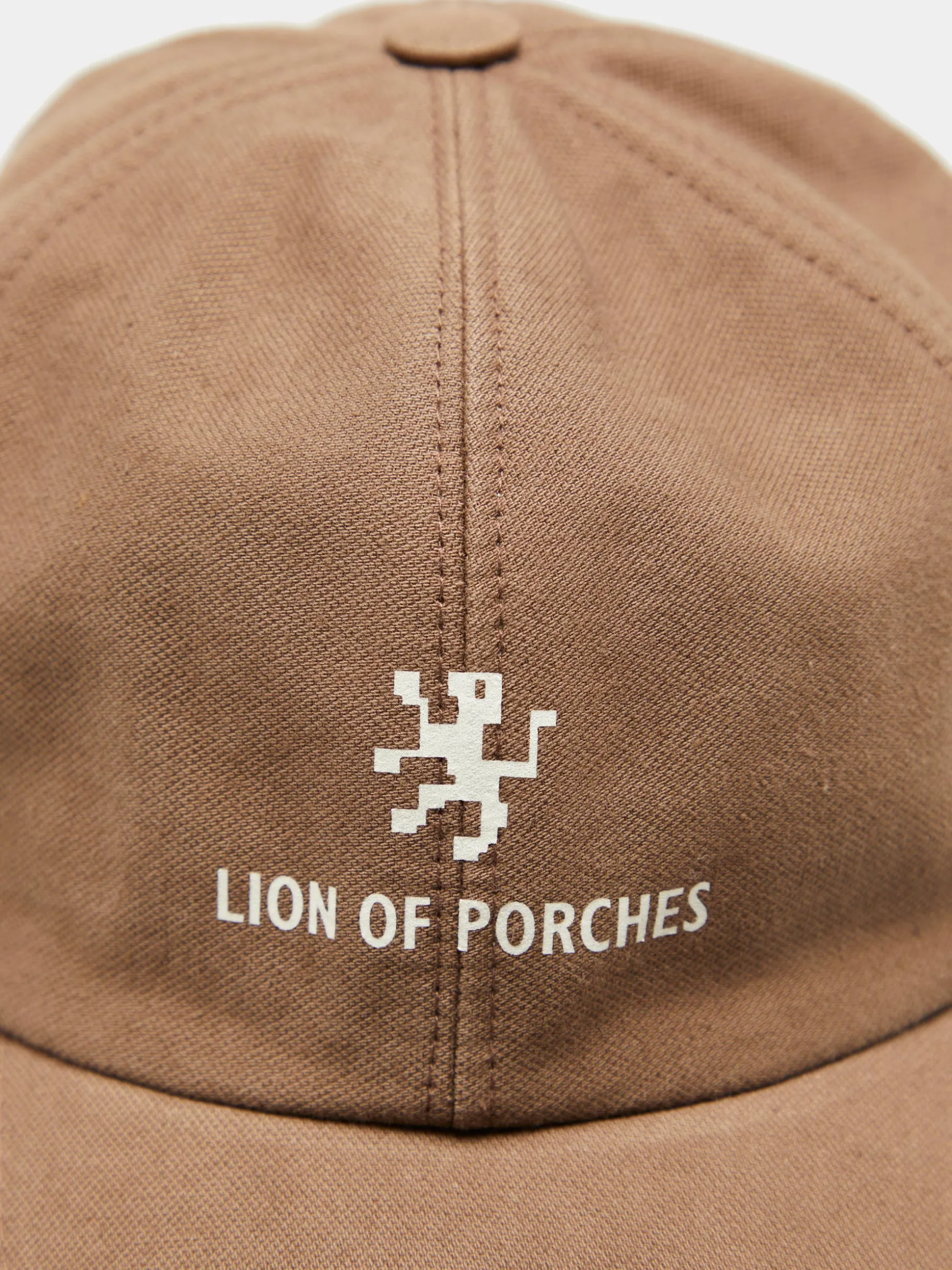 Boné de pala curva com branding na frente|LION OF PORCHES Discount