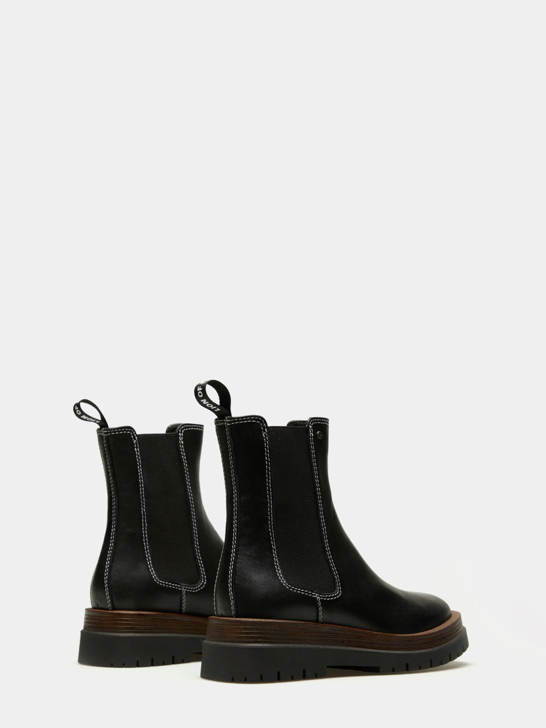 Botins chelsea em pele|LION OF PORCHES Best Sale