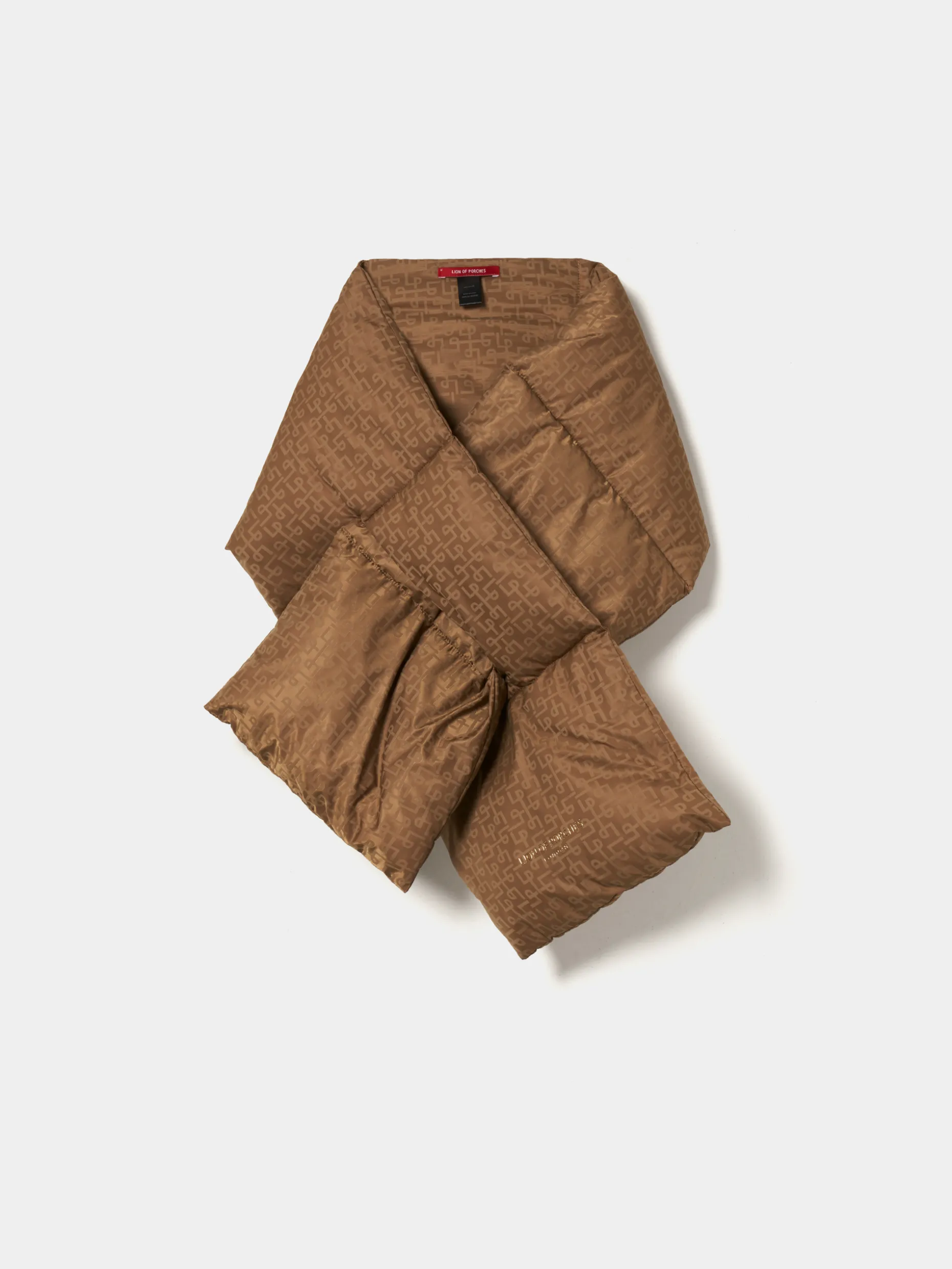 Cachecol acolchoado com estampado|LION OF PORCHES Cheap