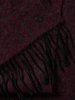 Cachecol com estruturado zig-zag|LION OF PORCHES Clearance
