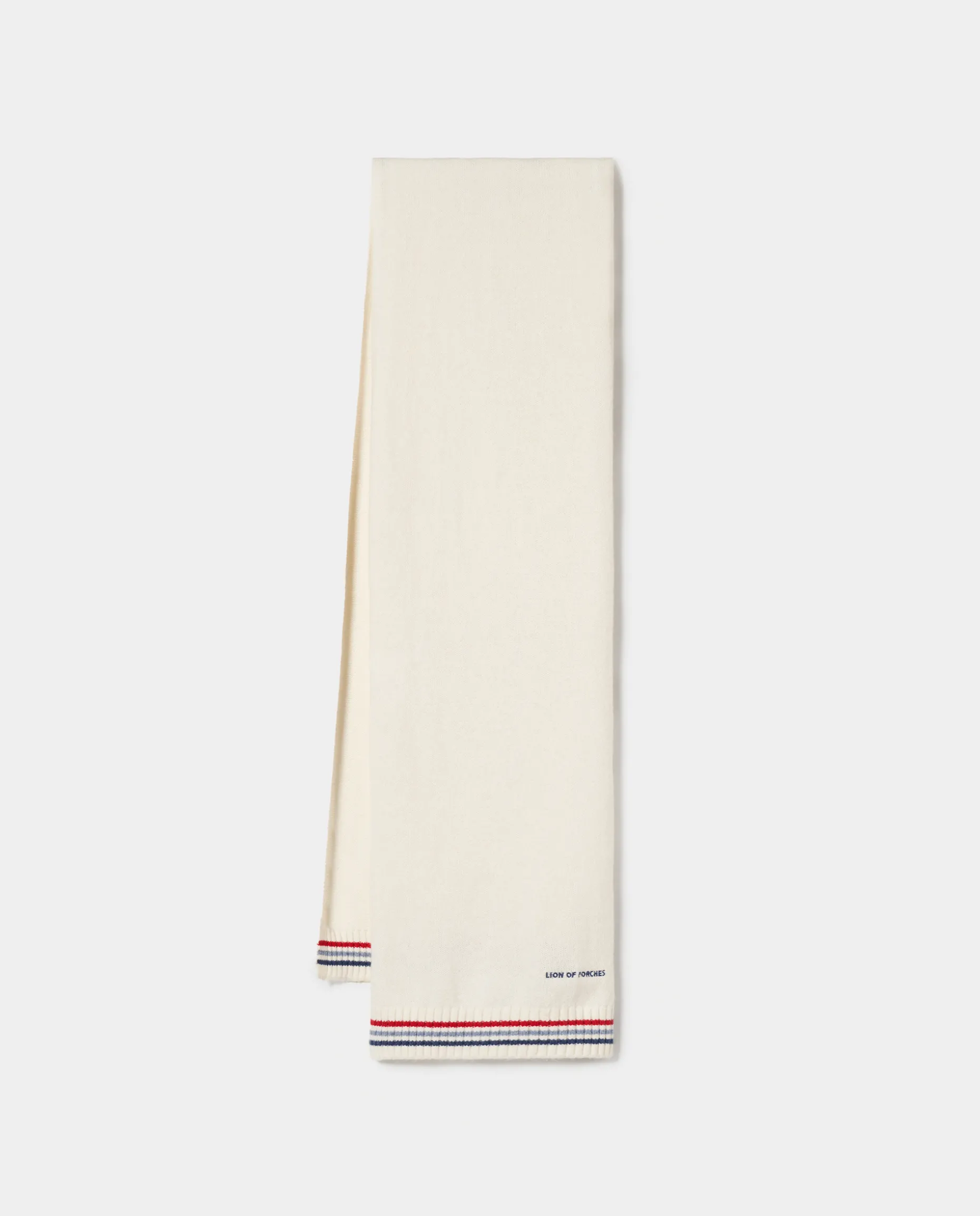 Cachecol de malha riscas em contraste|LION OF PORCHES Clearance