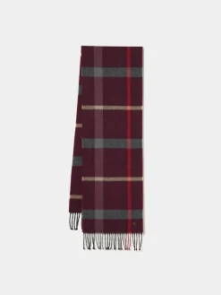 Cachecol xadrez com franjas|LION OF PORCHES Flash Sale