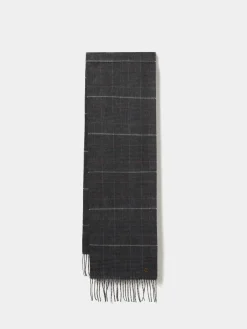 Cachecol xadrez com franjas|LION OF PORCHES Flash Sale