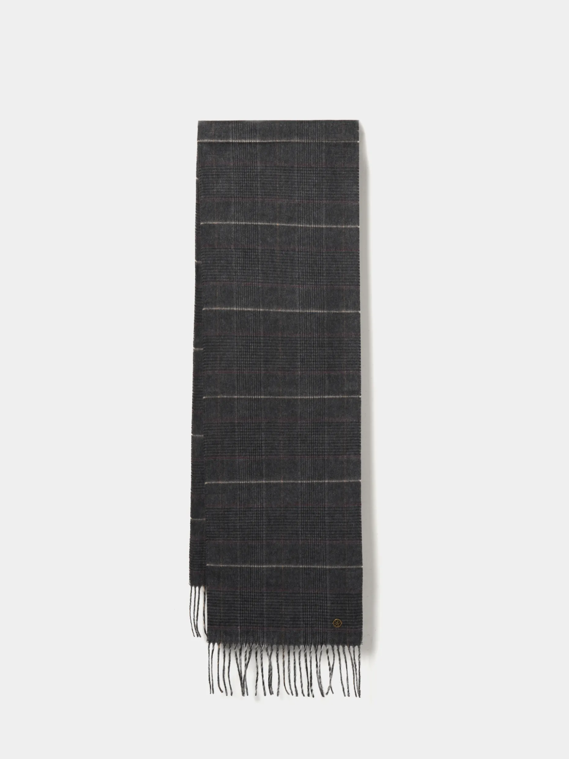 Cachecol xadrez com franjas|LION OF PORCHES Flash Sale