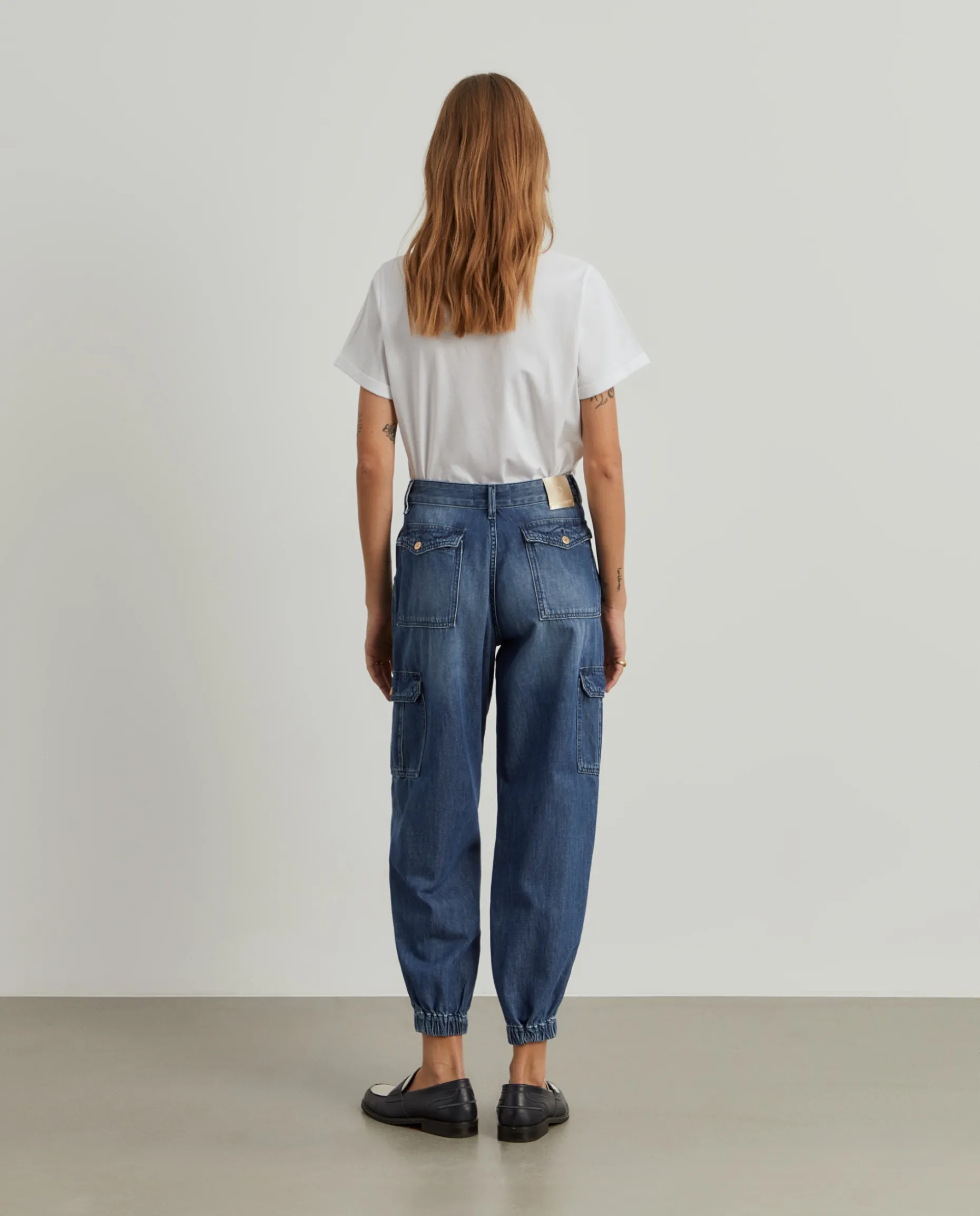 Calças cargo denim|LION OF PORCHES New
