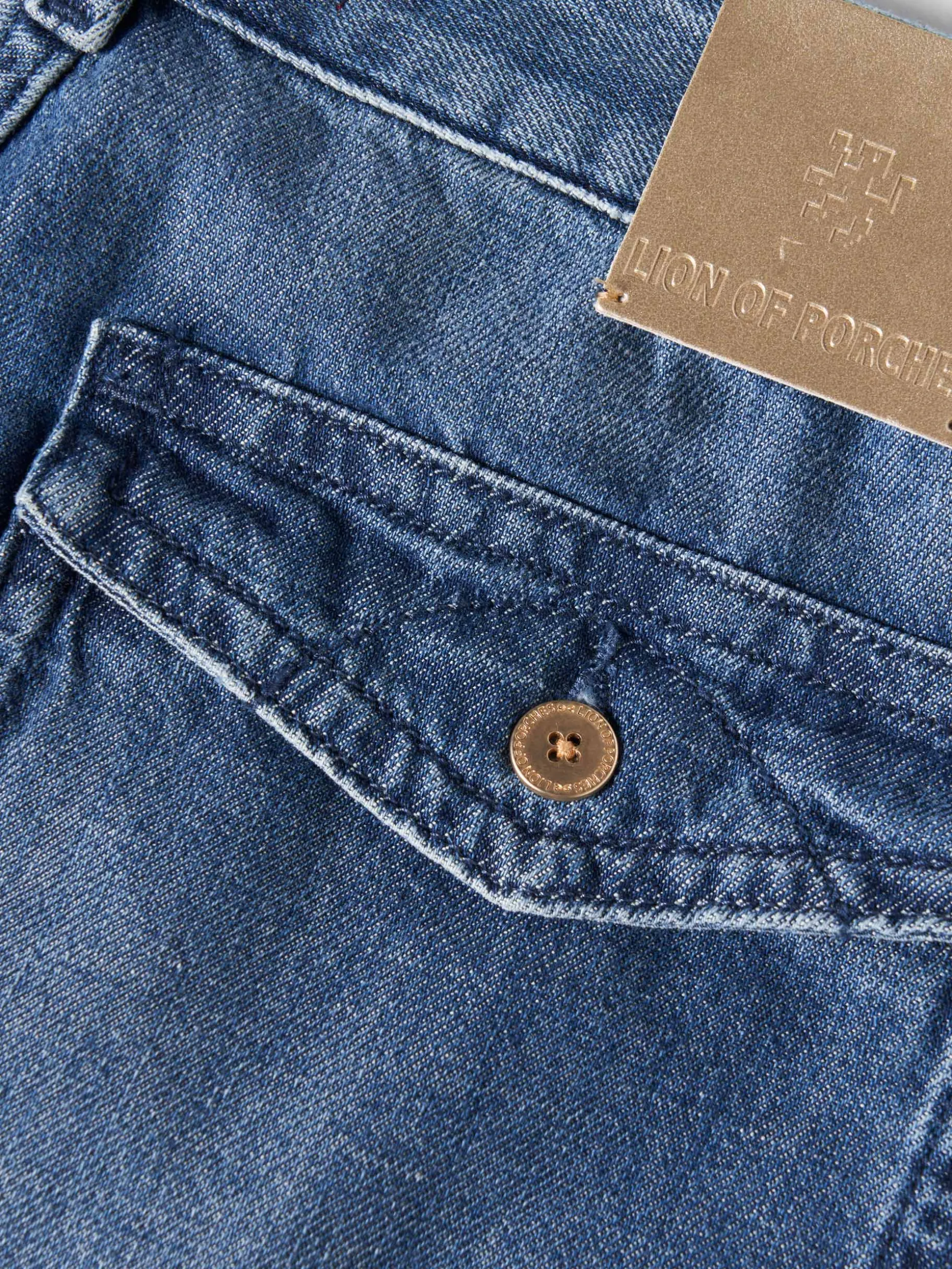 Calças cargo denim|LION OF PORCHES New