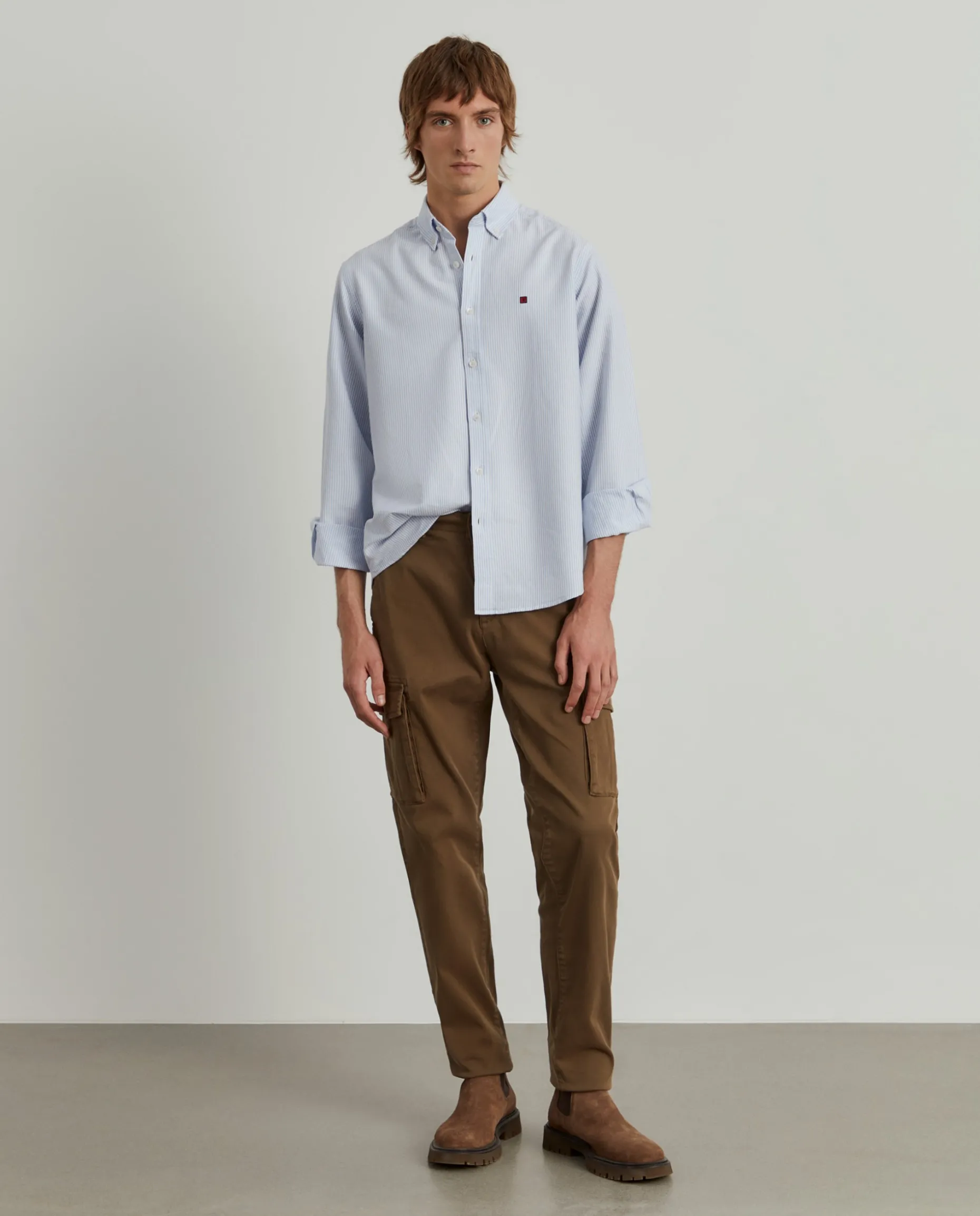 Calças cargo regular fit|LION OF PORCHES Sale