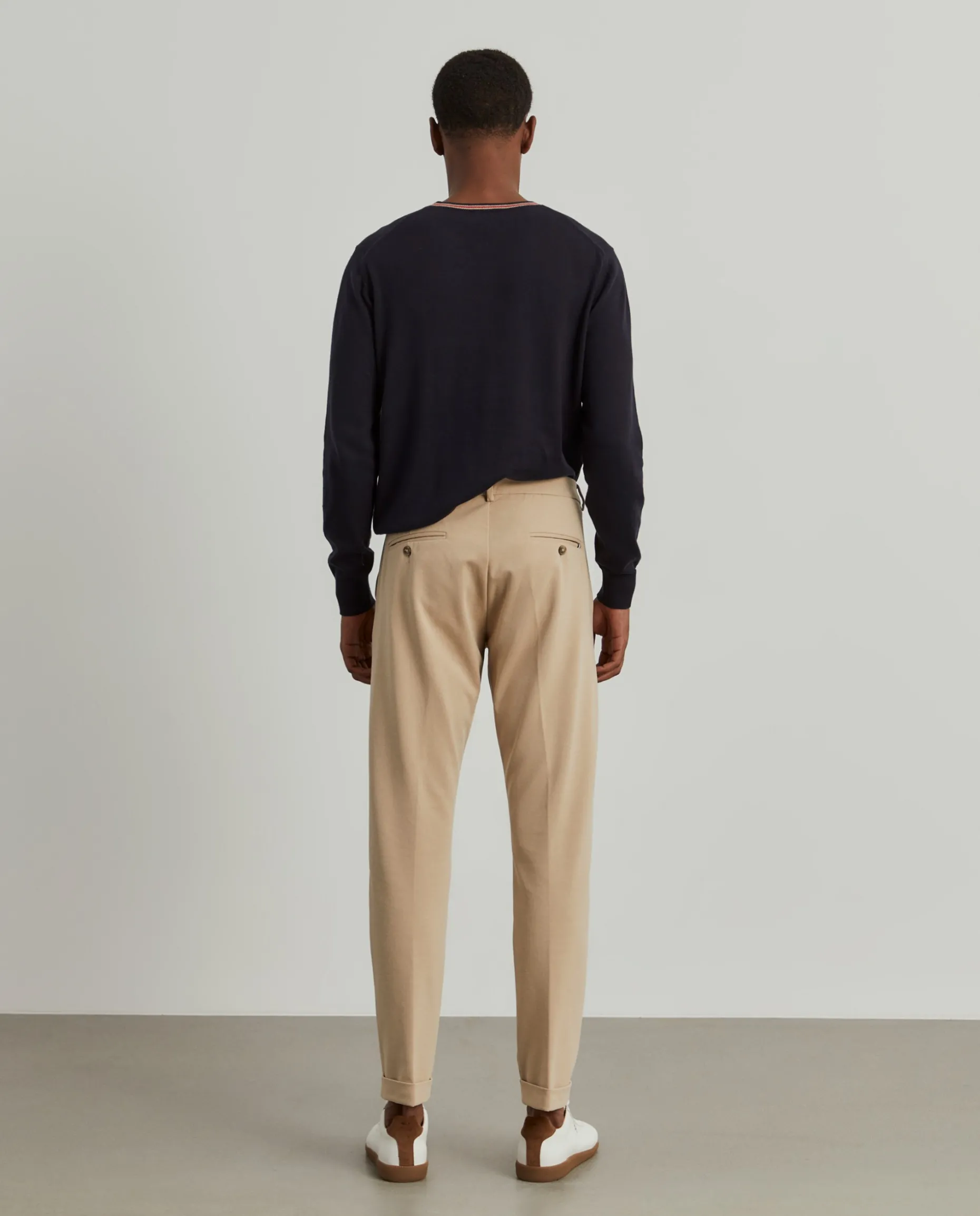 Calças chino regular fit|LION OF PORCHES Best Sale