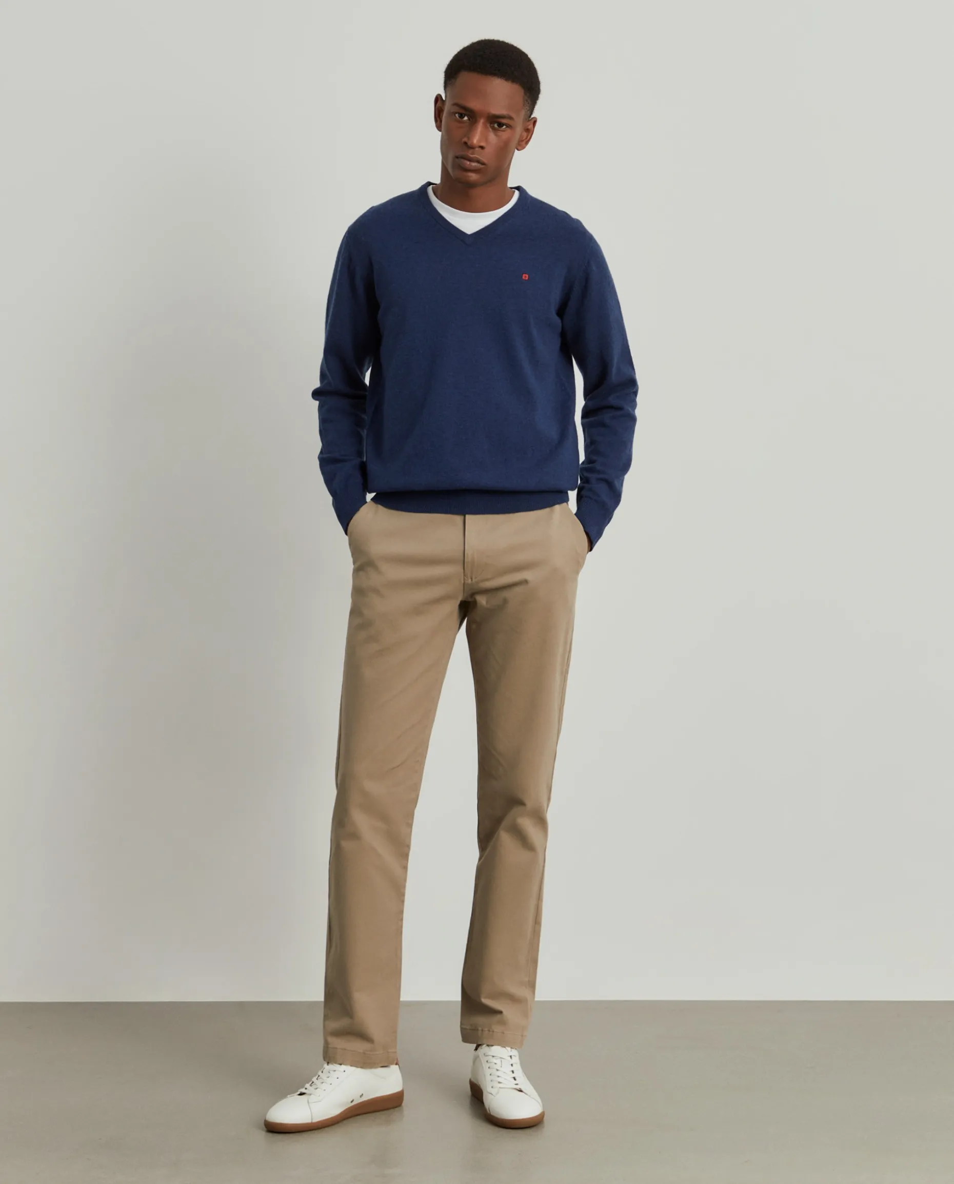 Calças chino regular fit|LION OF PORCHES Cheap