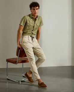 Calças chino regular fit|LION OF PORCHES Clearance