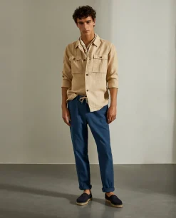 Calças chino regular fit|LION OF PORCHES Best Sale