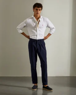 Calças chino regular fit|LION OF PORCHES Cheap