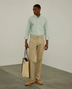 Calças chino regular fit|LION OF PORCHES Outlet