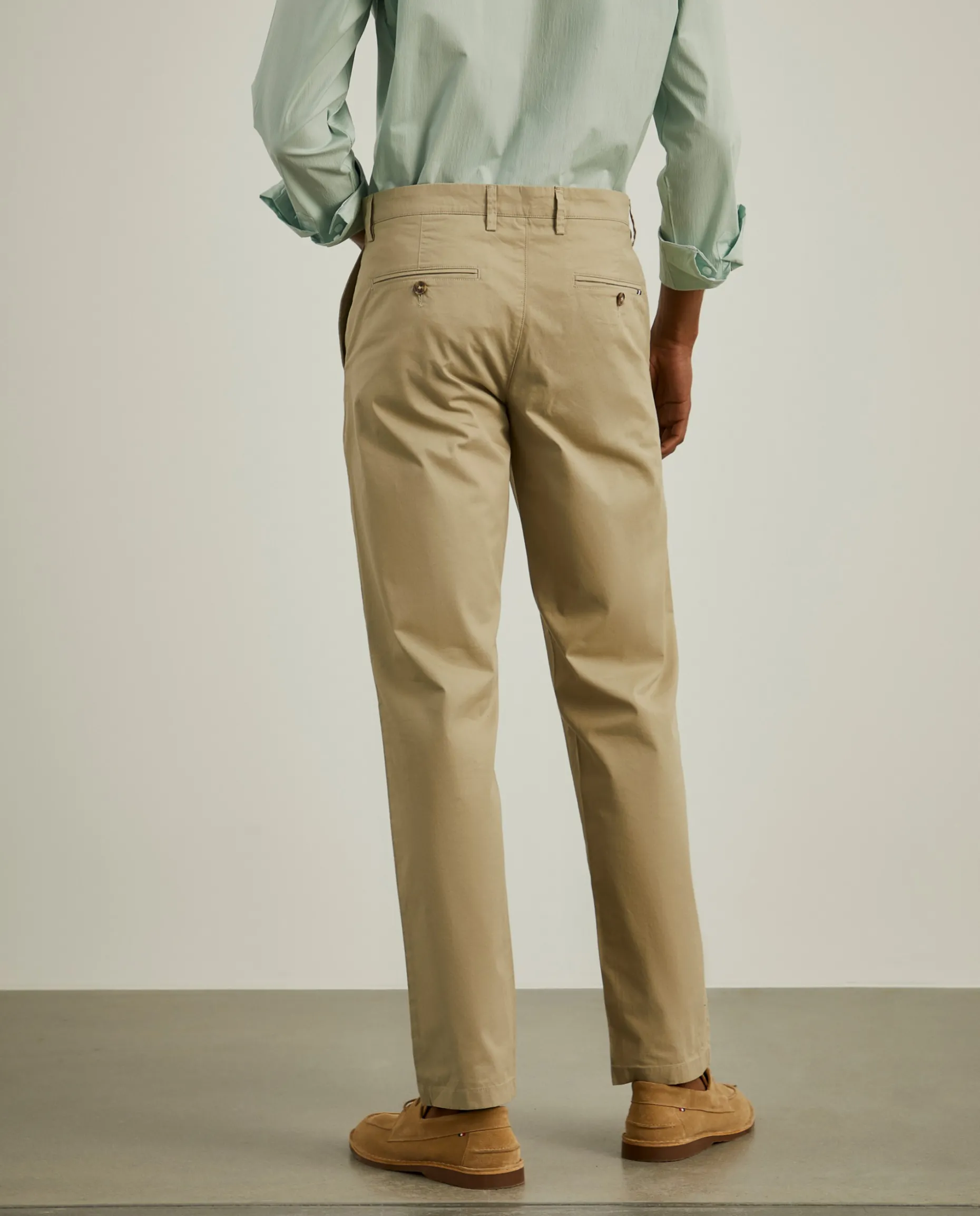 Calças chino regular fit|LION OF PORCHES Outlet
