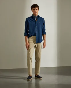 Calças chino regular fit|LION OF PORCHES Outlet