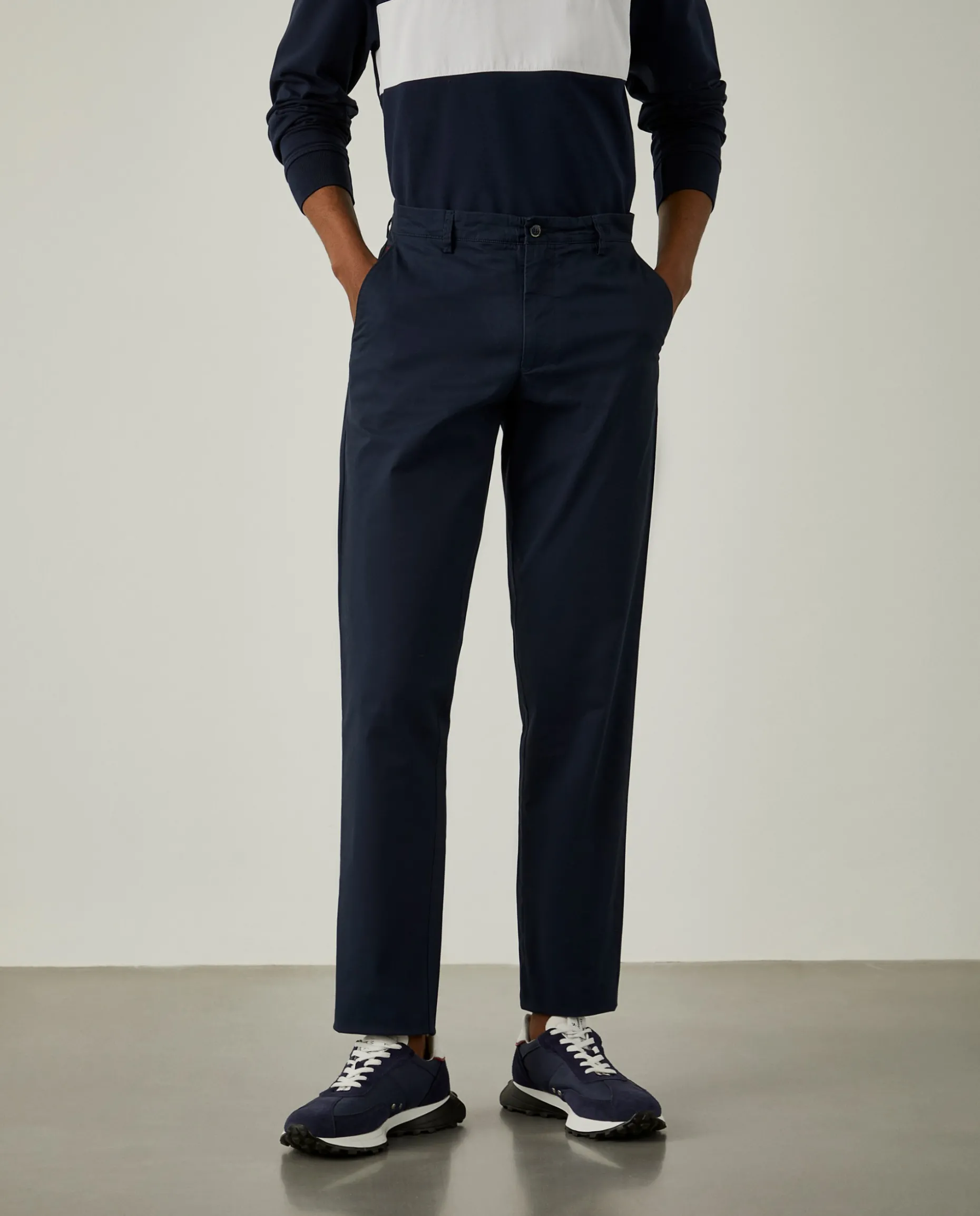 Calças chino regular fit|LION OF PORCHES Best Sale
