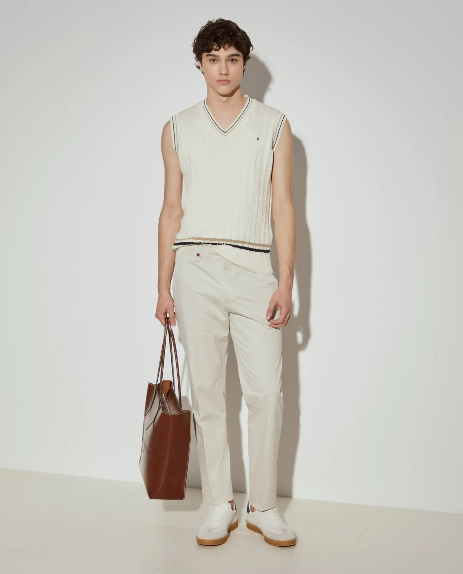 Calças chino regular fit|LION OF PORCHES Shop