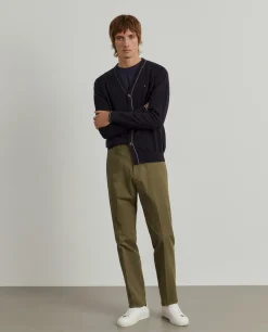 Calças chino regular fit|LION OF PORCHES New