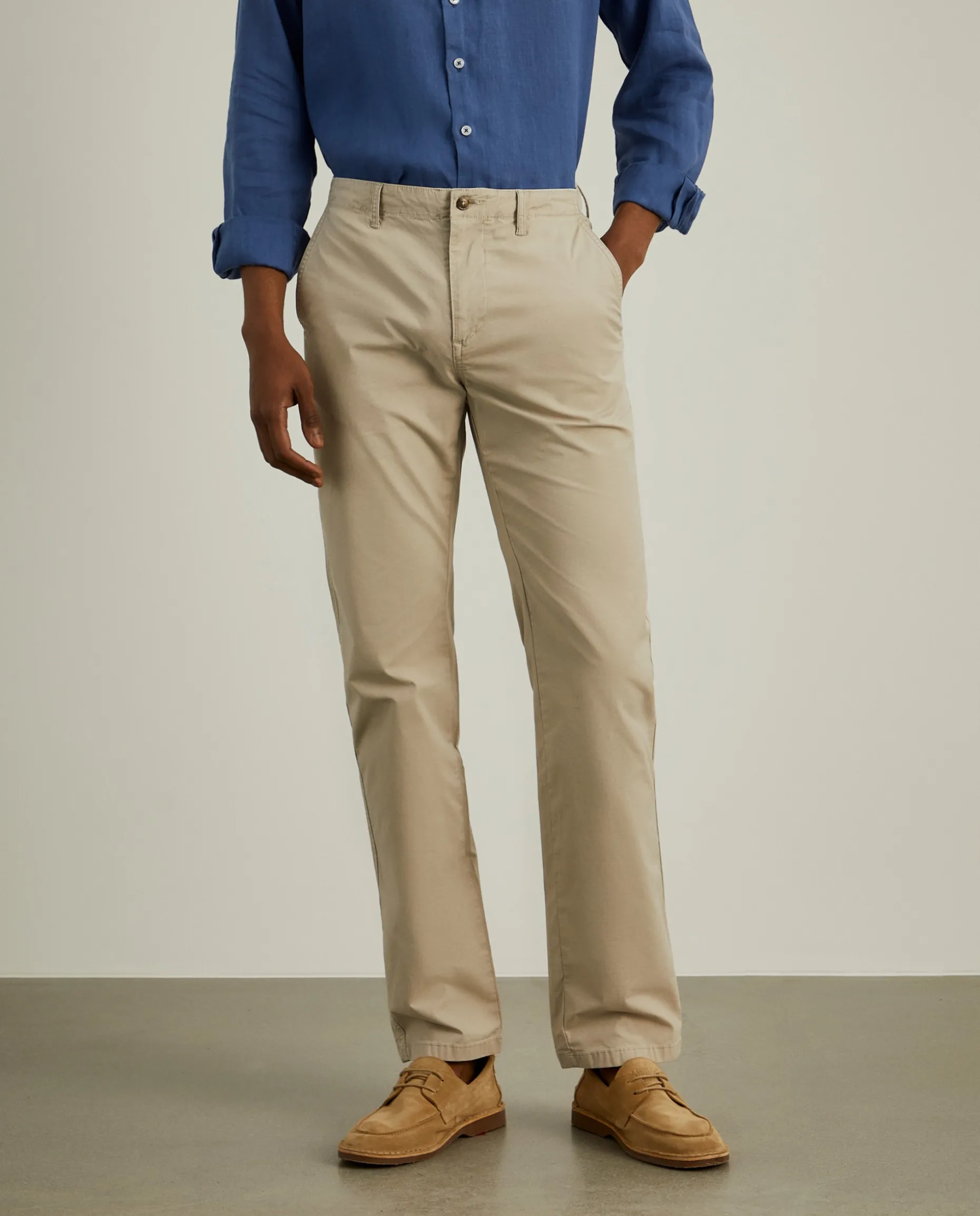 Calças chino regular fit|LION OF PORCHES Clearance