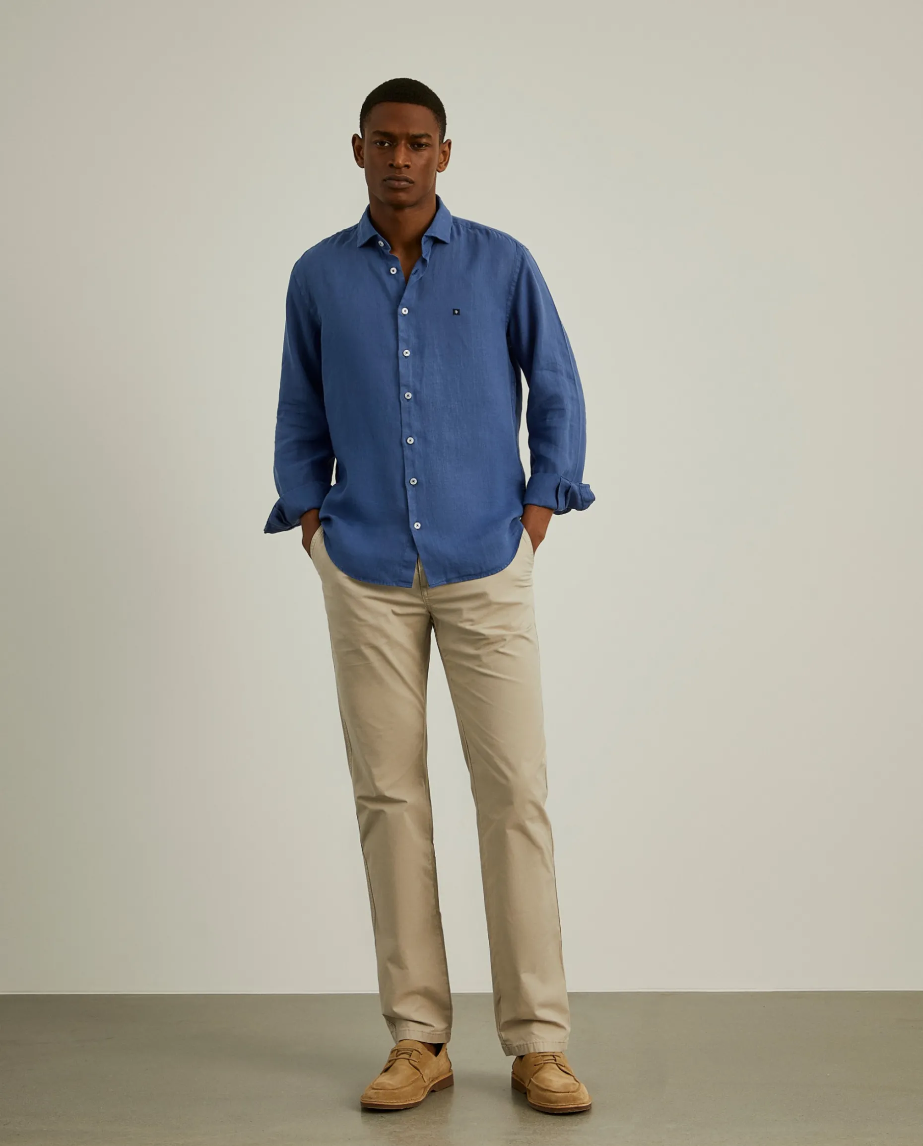 Calças chino regular fit|LION OF PORCHES Clearance
